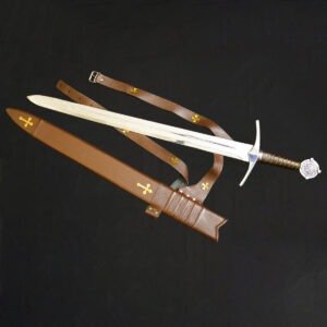 Royal Cross Hilt Medieval Longsword with Scabbard
