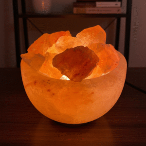 Fancy Bowl Salt Lamp