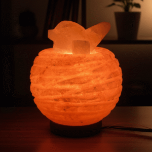Sparrow Salt Lamp