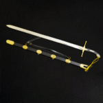 Al-Qadib (Al-Kadib) Replica Sword – Traditional Islamic Collectible with Scabbard