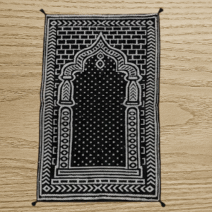 Luxury Velvet Muslim Prayer Mat (Double-Sided Janamaz)