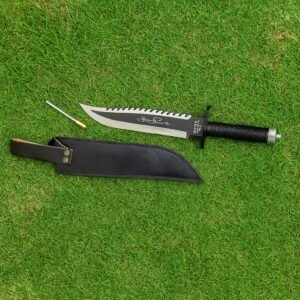 Rambo Style Survival Dagger with Sheath – Decorative Display Knife